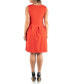 ფოტო #2 პროდუქტის Women's Plus Size Sleeveless Dress