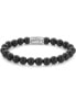 Rebel & Rose Bracelet Black Velvet RR-80089-S-L mens