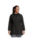 Plus Size Waterproof Hooded Packable Raincoat