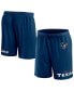 Фото #2 товара Men's Navy Houston Texans Clincher Shorts