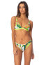 Maaji Women's Standard Regular Rise Swim Bikini Bottom Green Size Medium307036