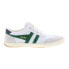 Фото #2 товара Gola Badminton Mesh CMB321 Mens White Canvas Lace Up Lifestyle Sneakers Shoes