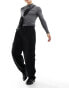 Фото #1 товара ASOS DESIGN loose cargo trousers with elasticated waist in black