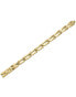 Фото #3 товара Stylish Gold Plated Heritage Steel Bracelet D-Link JF04691710