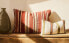 Фото #10 товара Декоративная подушка ZARAHOME с контрастной полосатой вышивкой