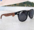 Фото #12 товара glozzi Sunglasses for Men and Women Wood Polarised UV400 with Walnut Wooden Frames and a Cork Case