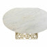 Centre Table DKD Home Decor White Golden Metal Marble 76 x 76 x 43 cm