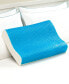 Фото #1 товара Cool Comfort Hydraluxe Standard Pillow, Gel & Custom Contour Open Cell Memory Foam