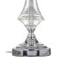 Настольная лампа Серебристый Стеклянный 60 W 220 V 240 V 220-240 V 32 x 32 x 57 cm
