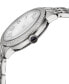 ფოტო #2 პროდუქტის Women's Astor Silver-Tone Stainless Steel Watch 40mm