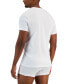Фото #2 товара Men's 4-Pk. Classic-Fit Solid Cotton Undershirts, Created for Macy's