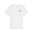 Фото #1 товара Puma Sportstyle Crew Graphic Crew Neck Short Sleeve T-Shirt Mens White Casual To