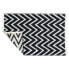 Carpet DKD Home Decor Polyester Zigzag Bicoloured 160 x 230 x 1 cm