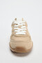 SOFT SPLIT LEATHER TRAINERS