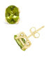 Фото #1 товара Серьги Macy's Peridot Stud