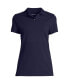 Фото #2 товара Women's Short Sleeve Basic Mesh Polo Shirt