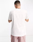 PS Paul Smith t-shirt with spray can back print in white Exclusive to ASOS