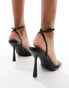 Фото #8 товара Simmi London Wide Fit Damira strappy barely there sandal in black