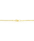 ფოტო #3 პროდუქტის EFFY® Men's Onyx, Emerald Accent, & Diamond (1/6 ct. t.w.) Two Charm 22" Pendant Necklace in 14k Gold
