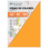 Фото #2 товара Бумага для печати Fabrisa Оранжевый A3 500 Листья