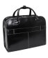ფოტო #6 პროდუქტის Berkeley 15.4" Top Grain Cowhide Leather Patented Detachable -Wheeled Ladies' Briefcase