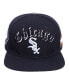 Фото #3 товара Men's Black Chicago White Sox 2005 World Series Old English Snapback Hat