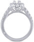 ფოტო #5 პროდუქტის IGI Certified Diamond Bridal Set (2 ct. t.w.) in 18k White, Yellow or Rose Gold