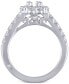 IGI Certified Diamond Bridal Set (2 ct. t.w.) in 18k White, Yellow or Rose Gold