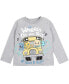 ფოტო #4 პროდუქტის Baby Boys JJ Kitty [SizeRangeDescription1] 2 Pack Long Sleeve Graphic T-Shirts [SizeDescription1]