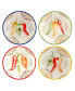 Фото #1 товара Sweet Spicy Soup Bowl, Set of 4