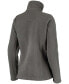 ფოტო #4 პროდუქტის Women's Charcoal Ohio State Buckeyes Give Go Ii Fleece Full-Zip Jacket