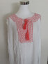 Фото #2 товара Блуза Michael Kors Embellished Embroidered White L