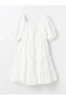 Фото #4 товара Платье для малышей LC WAIKIKI Kare Yaka с деталями из фисташкового пиджака