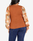Фото #2 товара Plus Size May Soft Square Neck Sweater