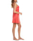 ფოტო #3 პროდუქტის Women's Sleeveless Satin Chemise