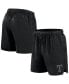 Men's Black Texas Rangers Front Office Woven Shorts