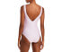 Ganni Women's Graphic Deep Cut One Piece Swimsuit, Light Lilac Size S 34