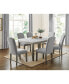 CLOSEOUT! Emily Marble Rectangular Dining Table