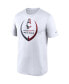 ფოტო #3 პროდუქტის Men's White Houston Texans Icon Legend Performance T-shirt