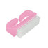 NAIL BRUSH, nylon bristles #assorted colors 1 pc