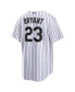 Фото #2 товара Men's Kris Bryant White, Purple Colorado Rockies Replica Player Jersey