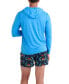 ფოტო #6 პროდუქტის Men's Oh Buoy 2N1 Sunset Crest Printed Volley 5" Swim Shorts