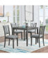 Elegant Solid Wood Dining Table Contemporary Style with Spacious Tabletop(Table Only)