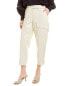 Фото #1 товара Ted Baker Vinala Barrel Leg Vinyl Trouser Women's White 3