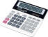 Kalkulator Donau Kalkulator biurowy DONAU TECH, 12-cyfr. wyświetlacz, wym. 156x152x28 mm, biały