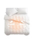 Ergonomic All Season Warm Cozy Down Feather Duvet, Queen