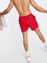 Tommy Hilfiger swim shorts with side logo in red
