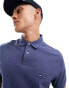 Фото #6 товара Tommy Hilfiger 1985 regular polo in denim heather