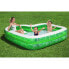 Inflatable Paddling Pool for Children Bestway Green Multicolour 231 x 231 x 51 cm