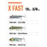 FIIISH Power Tail Fresh WaterX Fast Sinking Stickbait 38 mm 10g